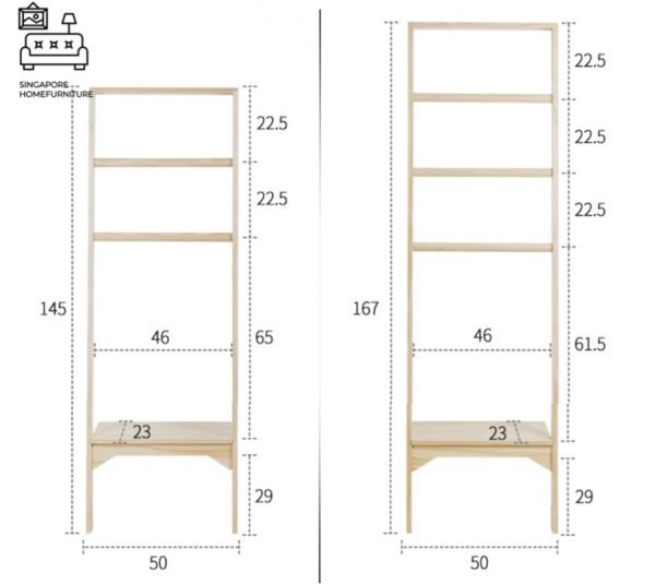 TURDA® Ladder Shelf | Multiple Sizing | $$ - Image 11