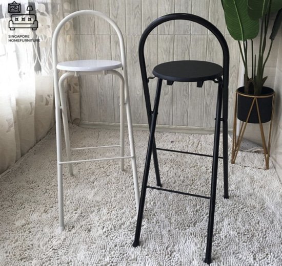 Vidma Foldable Bar Stool Singapore SingaporeHomeFurniture