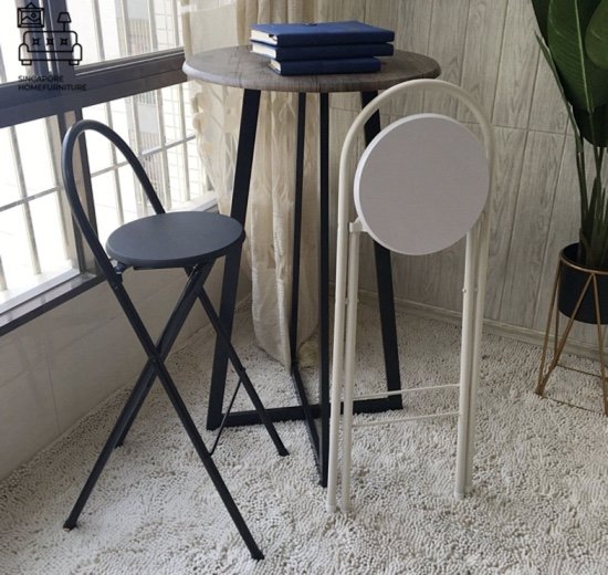 Vidma Foldable Bar Stool Singapore SingaporeHomeFurniture