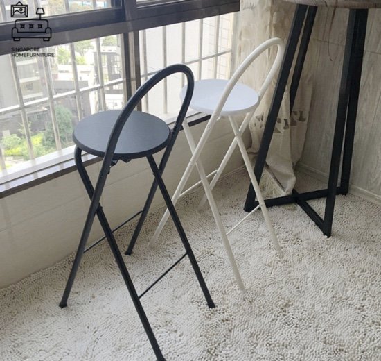 Vidma Foldable Bar Stool Singapore SingaporeHomeFurniture