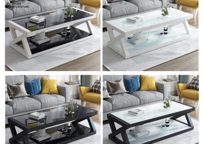 Amersfoort Glass Coffee Table Singapore