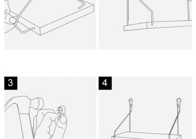 Bariad Floating Wall Shelf SIngapore SingaporeHomeFurniture