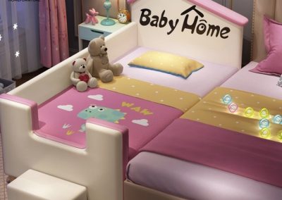 Deinze Kids Bed Frame Singapore Children Bed Frame Singapore SingaporeHomeFurniture