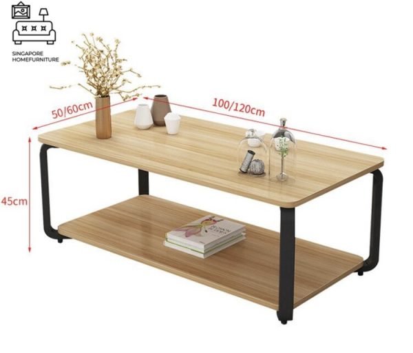 Dieren Wooden Coffee Table Singapore SingaporeHomeFurniture