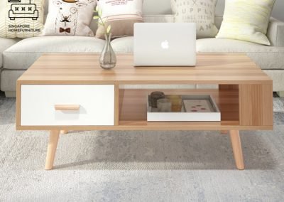 Emmen Wooden Coffee Table Singapore SingaporeHomeFurniture