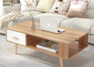 Emmen Wooden Coffee Table Singapore SingaporeHomeFurniture