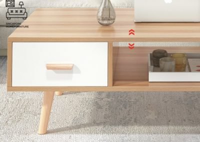 Emmen Wooden Coffee Table Singapore SingaporeHomeFurniture
