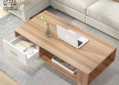 Emmen Wooden Coffee Table Singapore SingaporeHomeFurniture