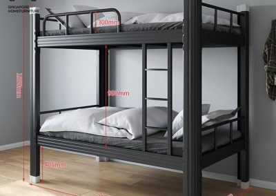 Eupen Double Decker Bed Frame Singapore Bunk Bed Singapore SingaporeHomeFurniture