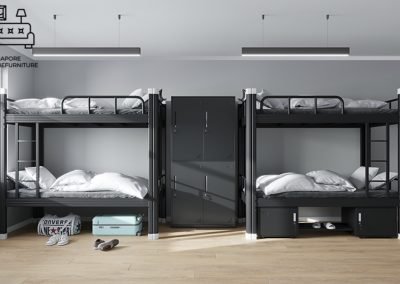 Eupen Double Decker Bed Frame Singapore Bunk Bed Singapore SingaporeHomeFurniture