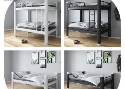 Eupen Double Decker Bed Frame Singapore Bunk Bed Singapore SingaporeHomeFurniture