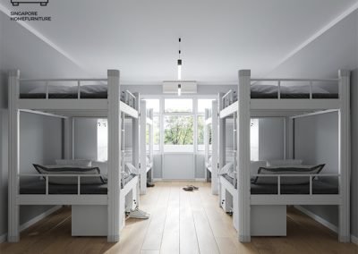 Eupen Double Decker Bed Frame Singapore Bunk Bed Singapore SingaporeHomeFurniture