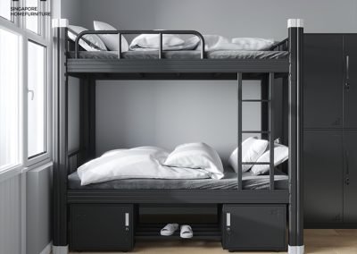 Eupen Double Decker Bed Frame Singapore Bunk Bed Singapore SingaporeHomeFurniture