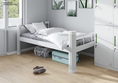 Eupen Double Decker Bed Frame Singapore Bunk Bed Singapore SingaporeHomeFurniture