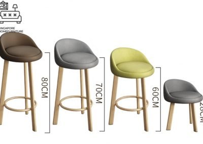 Ezeiza Rattan Bar Stool Singapore Wooden Bar Stool Singapore SingaporeHomeFurniture