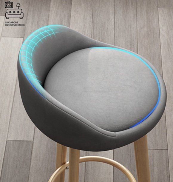 Ezeiza Rattan Bar Stool Singapore Wooden Bar Stool Singapore SingaporeHomeFurniture