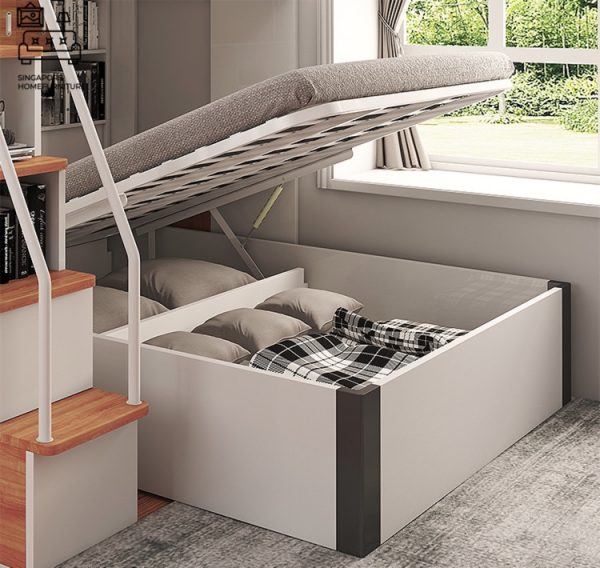 Florenville Double Decker Bed Frame Singapore Bunk Bed Singapore SingaporeHomeFurniture