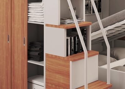 Florenville Double Decker Bed Frame Singapore Bunk Bed Singapore SingaporeHomeFurniture