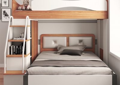 Florenville Double Decker Bed Frame Singapore Bunk Bed Singapore SingaporeHomeFurniture