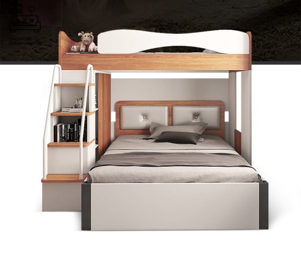 Florenville Double Decker Bed Frame Singapore Bunk Bed Singapore SingaporeHomeFurniture