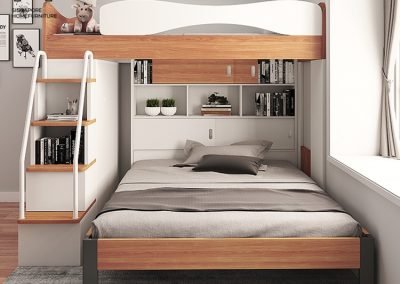 Florenville Double Decker Bed Frame Singapore Bunk Bed Singapore SingaporeHomeFurniture