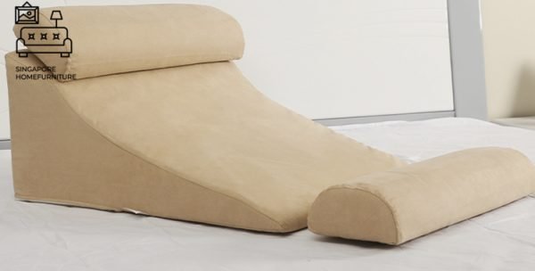FRIBOURG® Wedge Pillow | Slip Prevention | Hard Sponge Material + Fleece Exterior | FREE Side Pillows | Multiple Colour Selection | $$ - Image 6