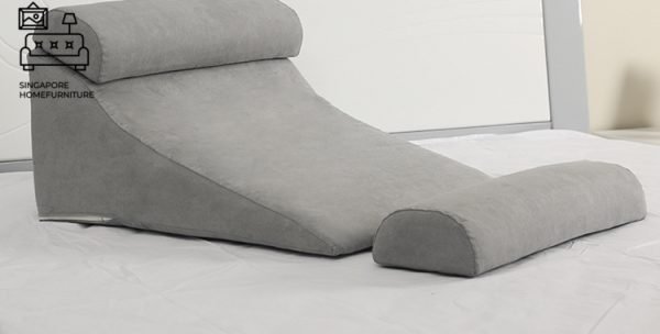 FRIBOURG® Wedge Pillow | Slip Prevention | Hard Sponge Material + Fleece Exterior | FREE Side Pillows | Multiple Colour Selection | $$ - Image 5