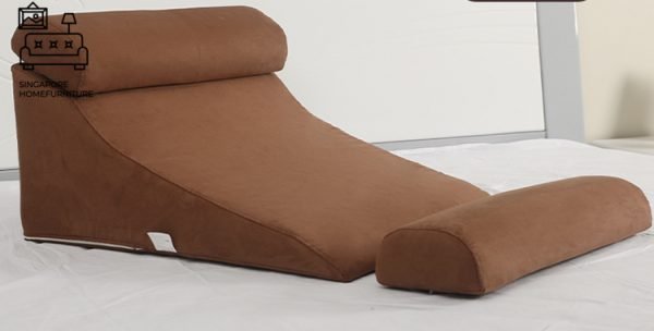 FRIBOURG® Wedge Pillow | Slip Prevention | Hard Sponge Material + Fleece Exterior | FREE Side Pillows | Multiple Colour Selection | $$ - Image 3