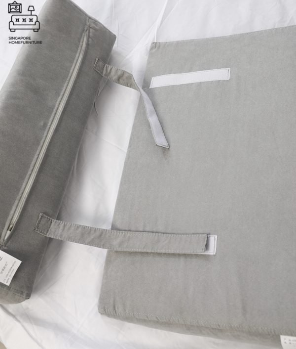 FRIBOURG® Wedge Pillow | Slip Prevention | Hard Sponge Material + Fleece Exterior | FREE Side Pillows | Multiple Colour Selection | $$ - Image 9
