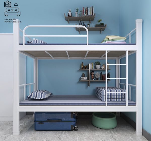 Gistel Double Decker Bed Frame Singapore Bunk Bed Singapore SingaporeHomeFurniture