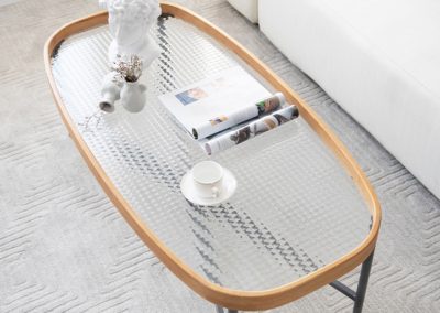 Gouda Glass Coffee Table Singapore