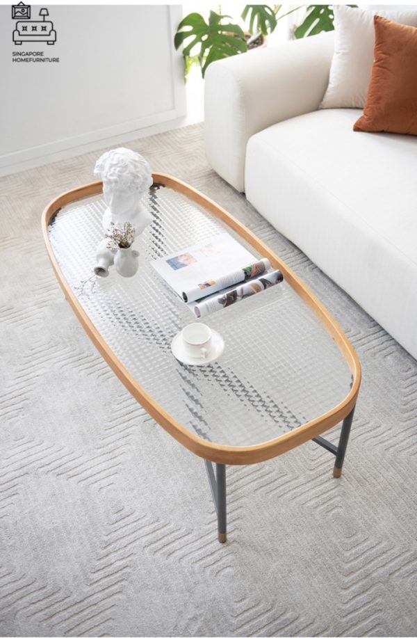Gouda Glass Coffee Table Singapore