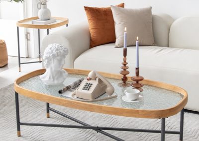 Gouda Glass Coffee Table Singapore