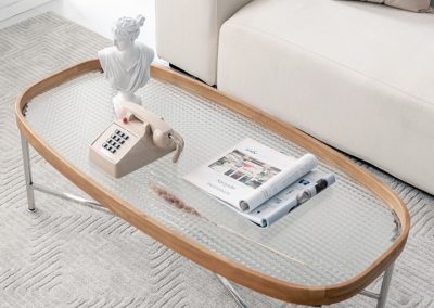 Gouda Glass Coffee Table Singapore