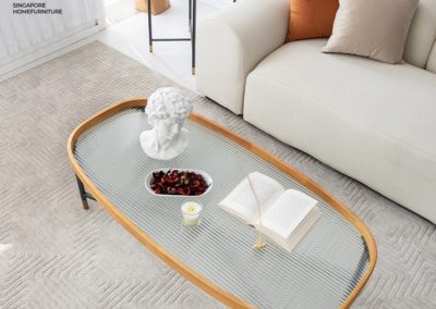 Gouda Glass Coffee Table Singapore