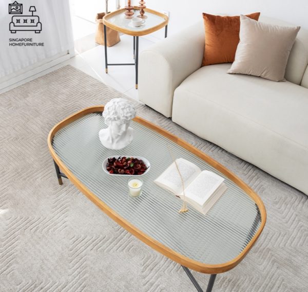 Gouda Glass Coffee Table Singapore