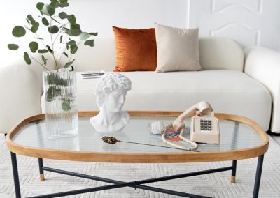 Gouda Glass Coffee Table Singapore