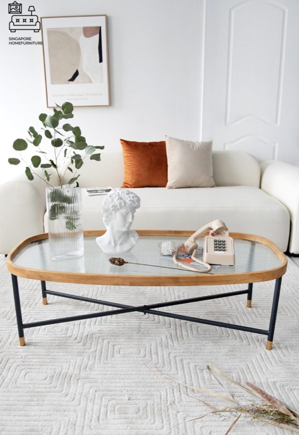 Gouda Glass Coffee Table Singapore