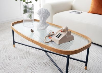 Gouda Glass Coffee Table Singapore