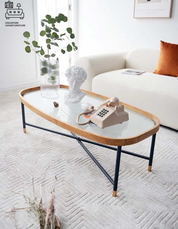 Gouda Glass Coffee Table Singapore
