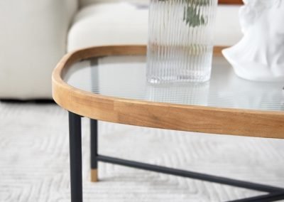 Gouda Glass Coffee Table Singapore