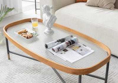 Gouda Glass Coffee Table Singapore