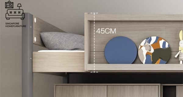 HERVE® Loft Bed Frame | Space-Saving | 2 Sizes: Small Double, Queen | Option: Mattress | $$$ - Image 11