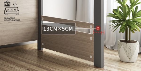 HERVE® Loft Bed Frame | Space-Saving | 2 Sizes: Small Double, Queen | Option: Mattress | $$$ - Image 10