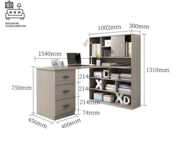 HERVE® Loft Bed Frame | Space-Saving | 2 Sizes: Small Double, Queen | Option: Mattress | $$$ - Image 3