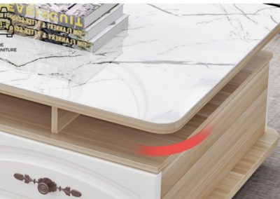 Houten Glass Coffee Table Singapore