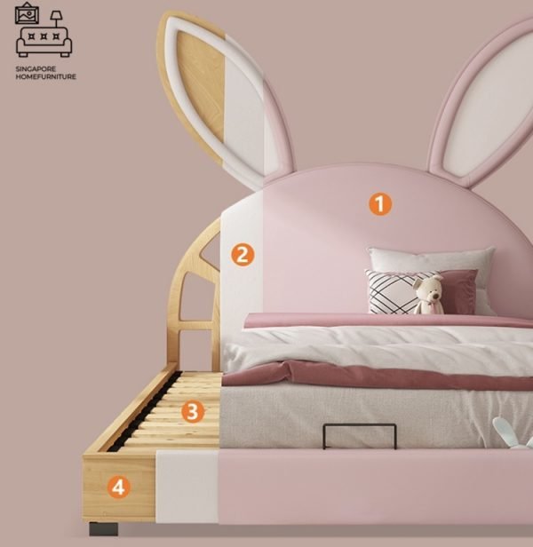 Izegem Kids Bed Frame Singapore Children Bed Frame Singapore SingaporeHomeFurniture