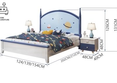 Landen Kids Bed Frame Singapore Children Bed Frame Singapore SingaporeHomeFurniture