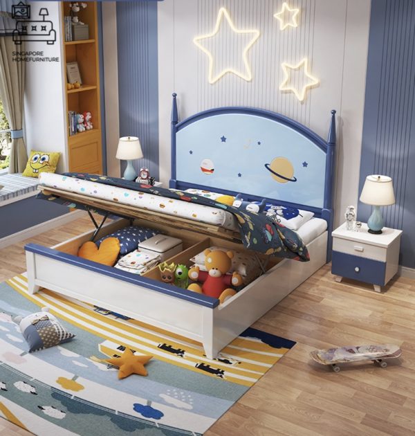 Landen Kids Bed Frame Singapore Children Bed Frame Singapore SingaporeHomeFurniture