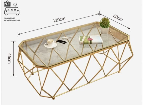 Leerdam Glass Coffee Table Singapore